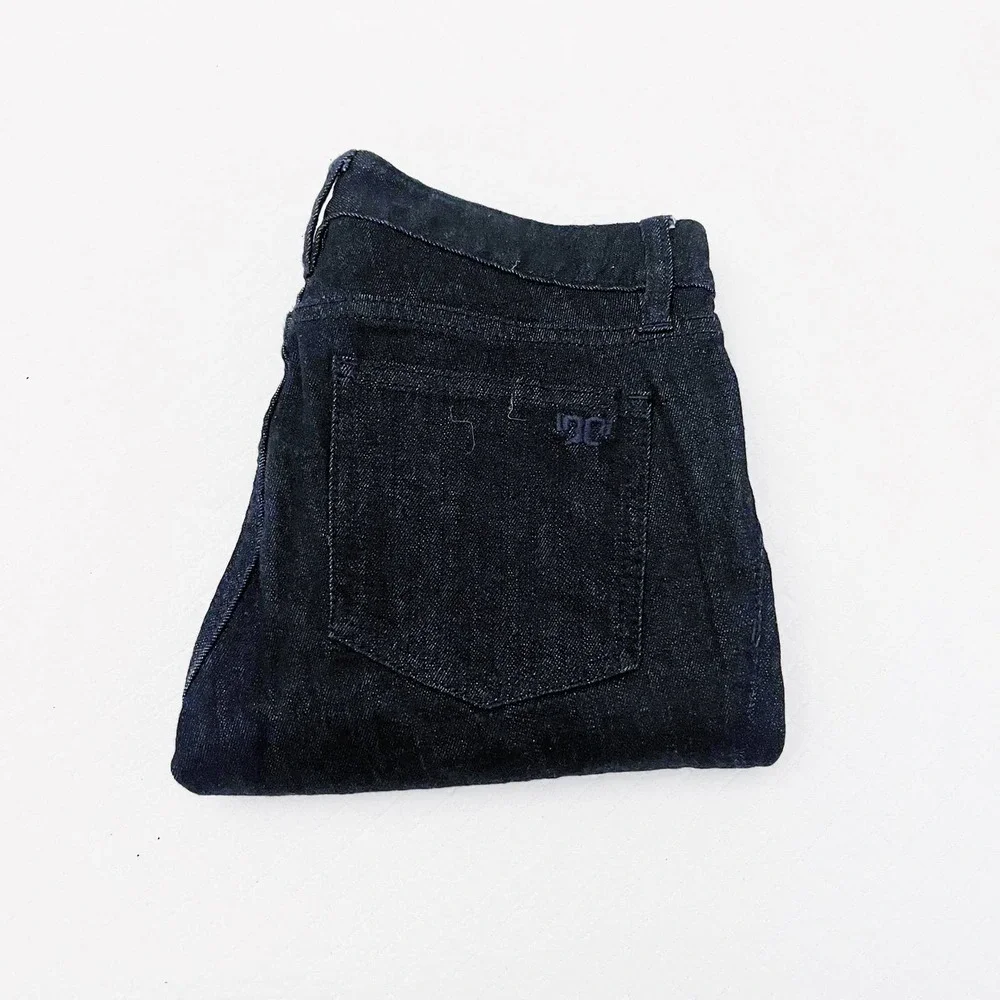 Tory Burch Cropped Skinny Jeans Dark Denim SZ25